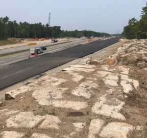 Toll Plaza Cash Lane Area